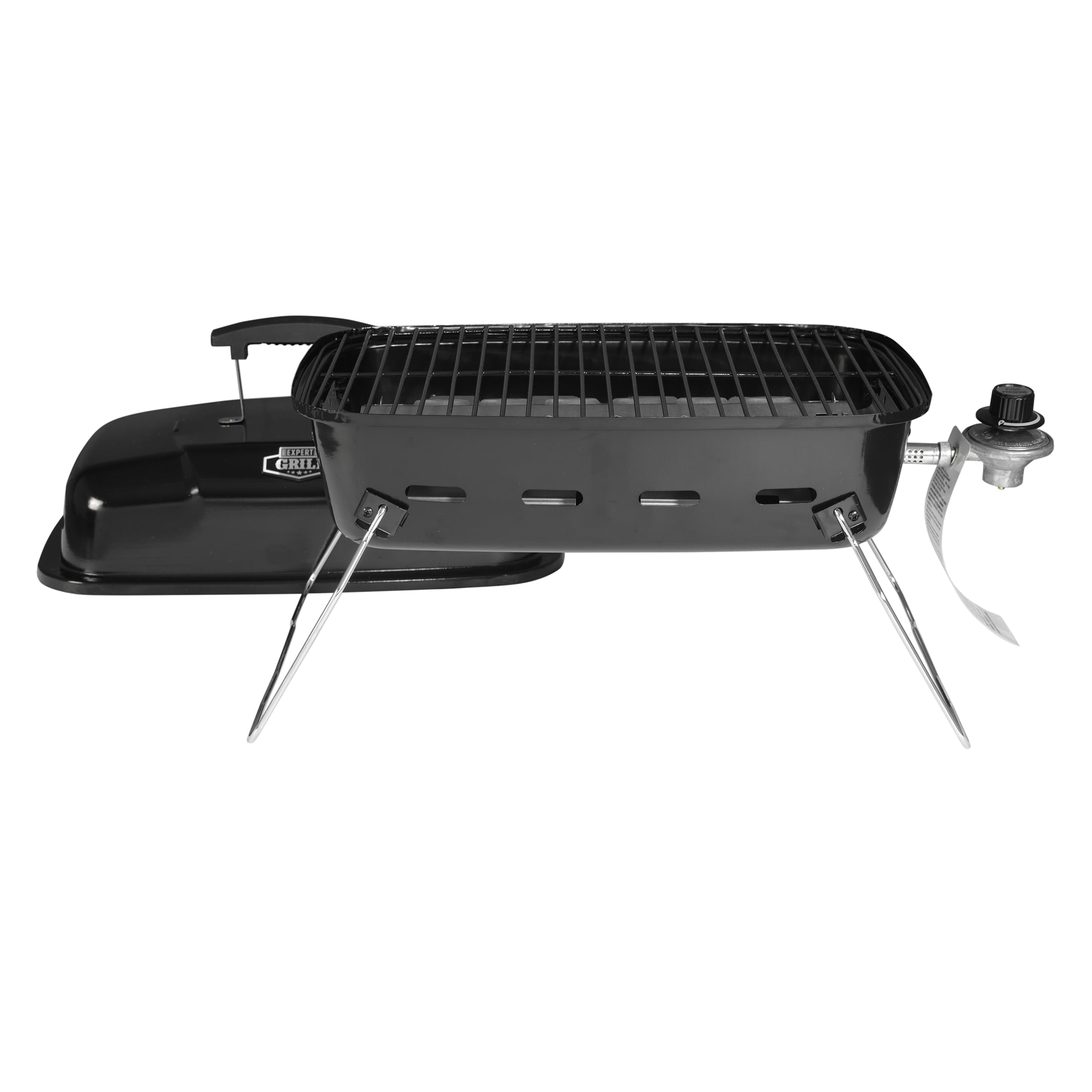 Grill 17.5 10.000 BTU Portable Propane Gas Grill. Black - Image 2