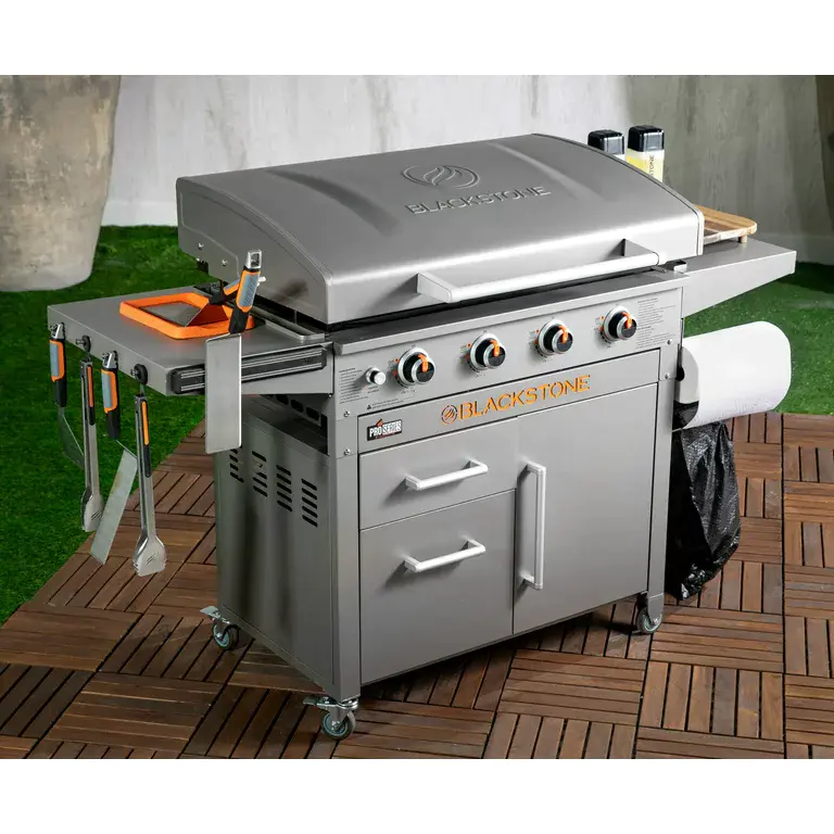 Blackstone ProSeries 4-Burner 36" Griddle Cooking Station with Hood - Image 5