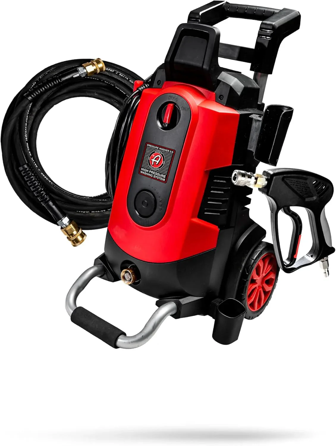 Electric Pressure Washer 2.0, Powerful 1.4 GPM 2000 PSI Car Pressure Washer Sprayer, Snub Nose & Tip Attachment, Use,Car Soap, Patio Boat RV Motorcycle Car Garage Deck Adam's Polishes - Image 3