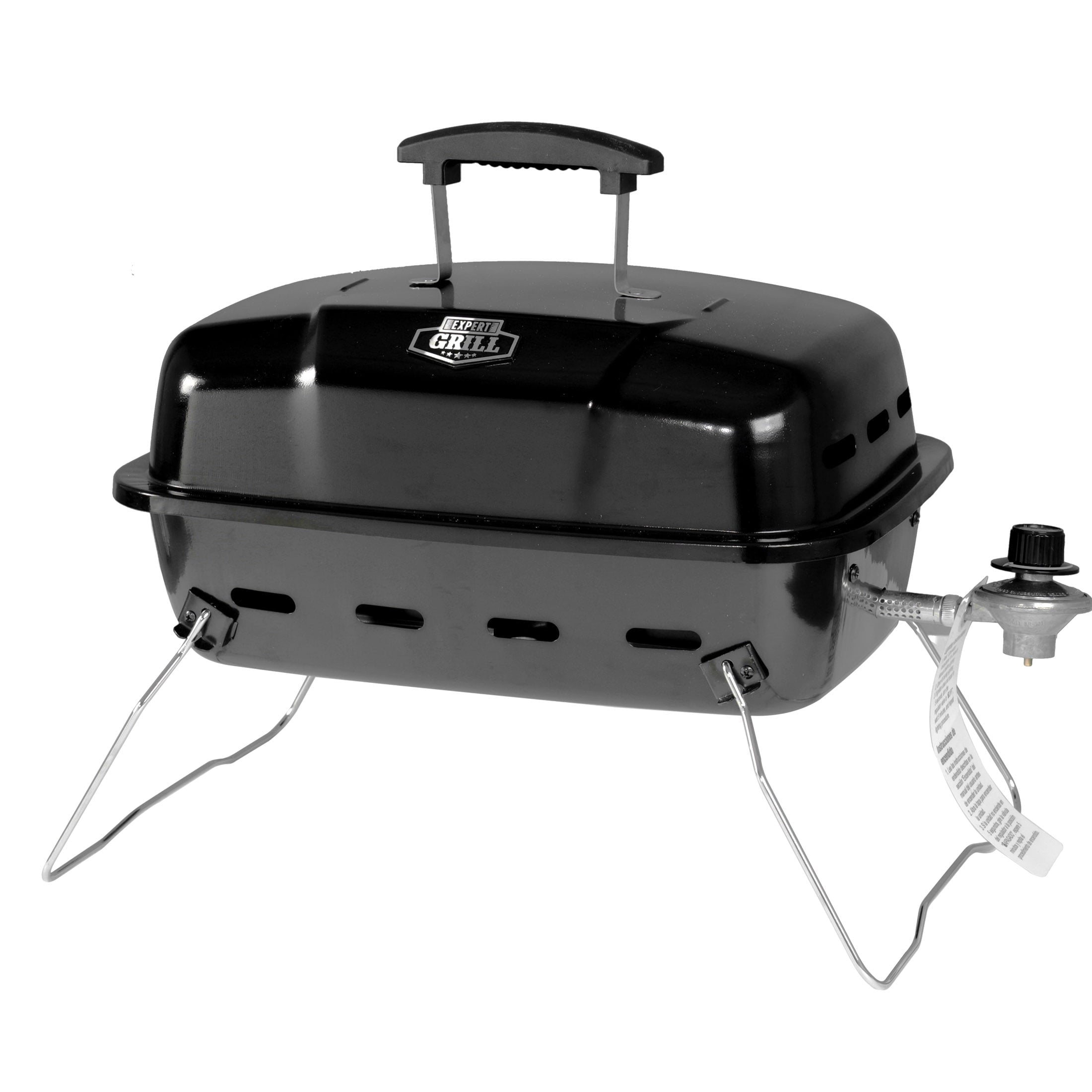 Grill 17.5 10.000 BTU Portable Propane Gas Grill. Black - Image 8