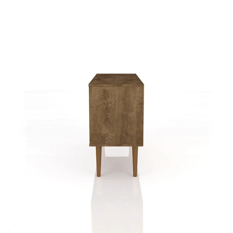 Mid-Century Modern Liberty Dual-Shelf TV Console - Image 11