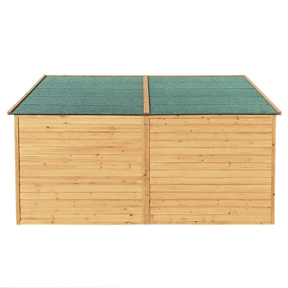 i.Pet Extra Large 2.28M Fir Wood Dog Kennel - Outdoor Pet Puppy Cabin Log - Image 4