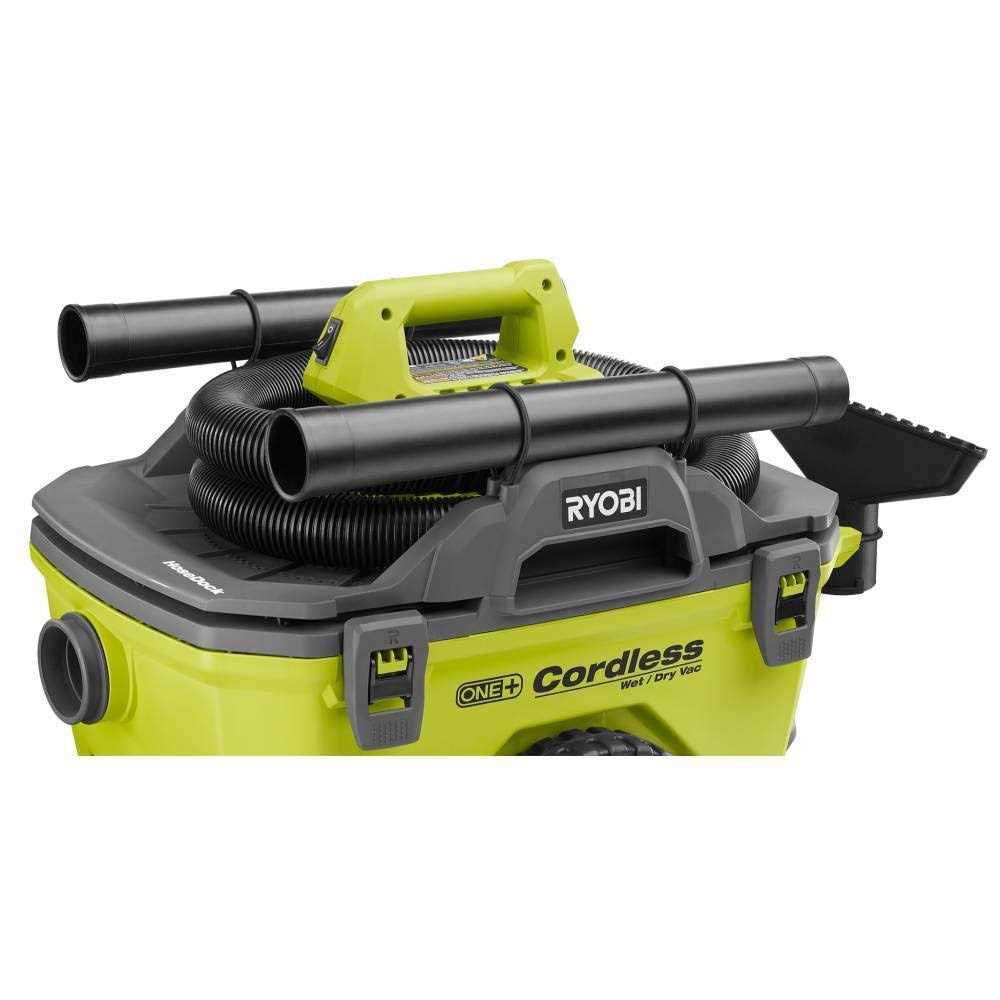 RYOBI ONE+ 18V Cordless 6 Gal. Wet/Dry Vacuum With Hose - Image 4