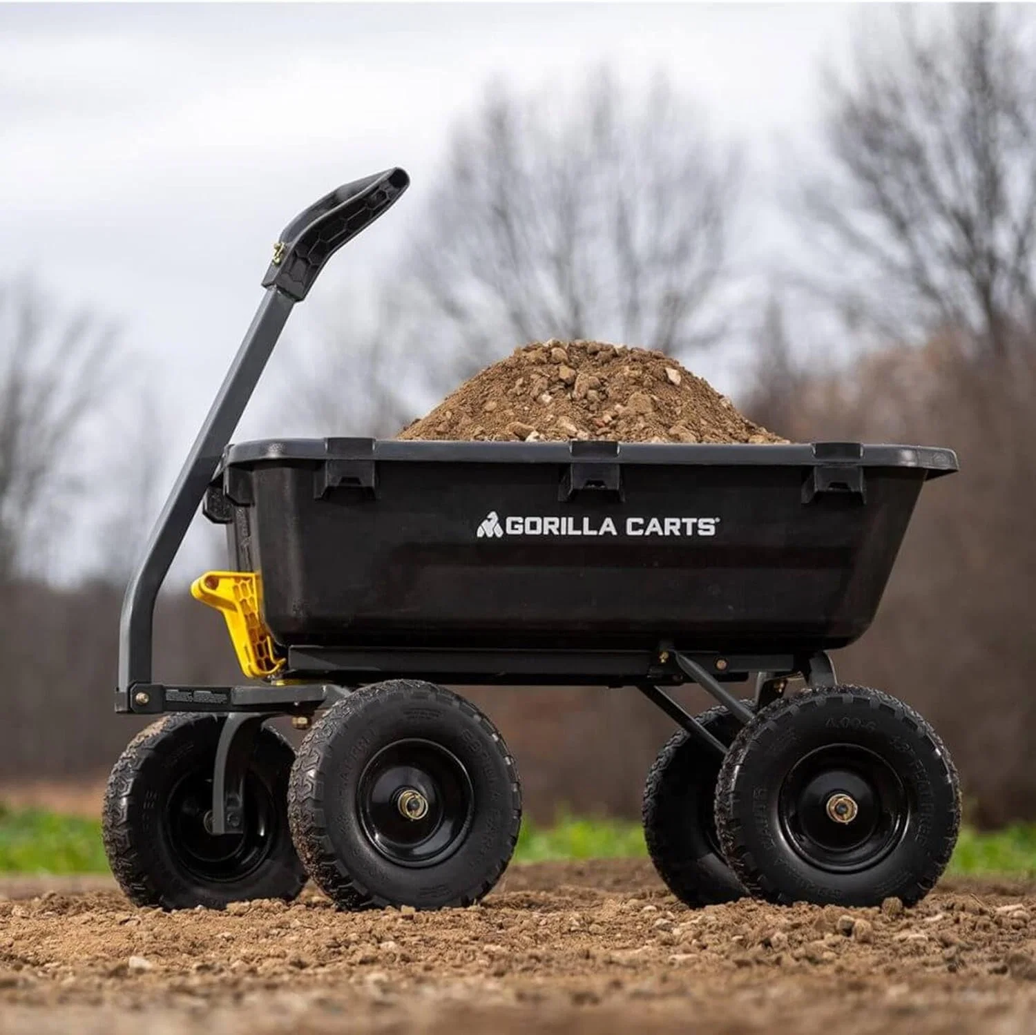 7GCG-NF Heavy-Duty Poly Dump Garden Cart, 7 Cu. Ft., 1,200-Lb. Capacity - Image 20