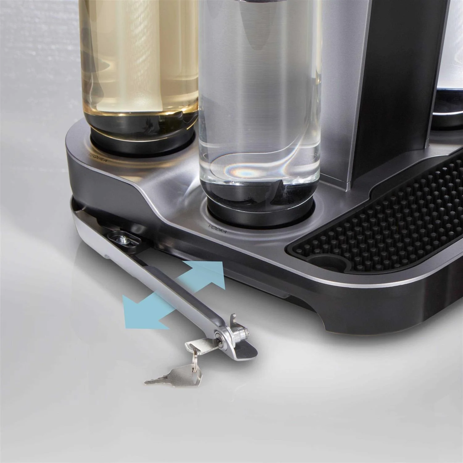 Bartesian Professional Cocktail Machine With 5 Interchangeable Glass Bottles - 55306 - Image 2