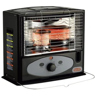 10,000 BTU Indoor Kerosene Radiant Heater - Black
