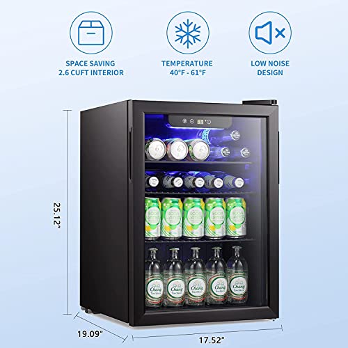 Antarctic Star 2.6 Cu.Ft 95 Can Beverage Refrigerator - Image 4