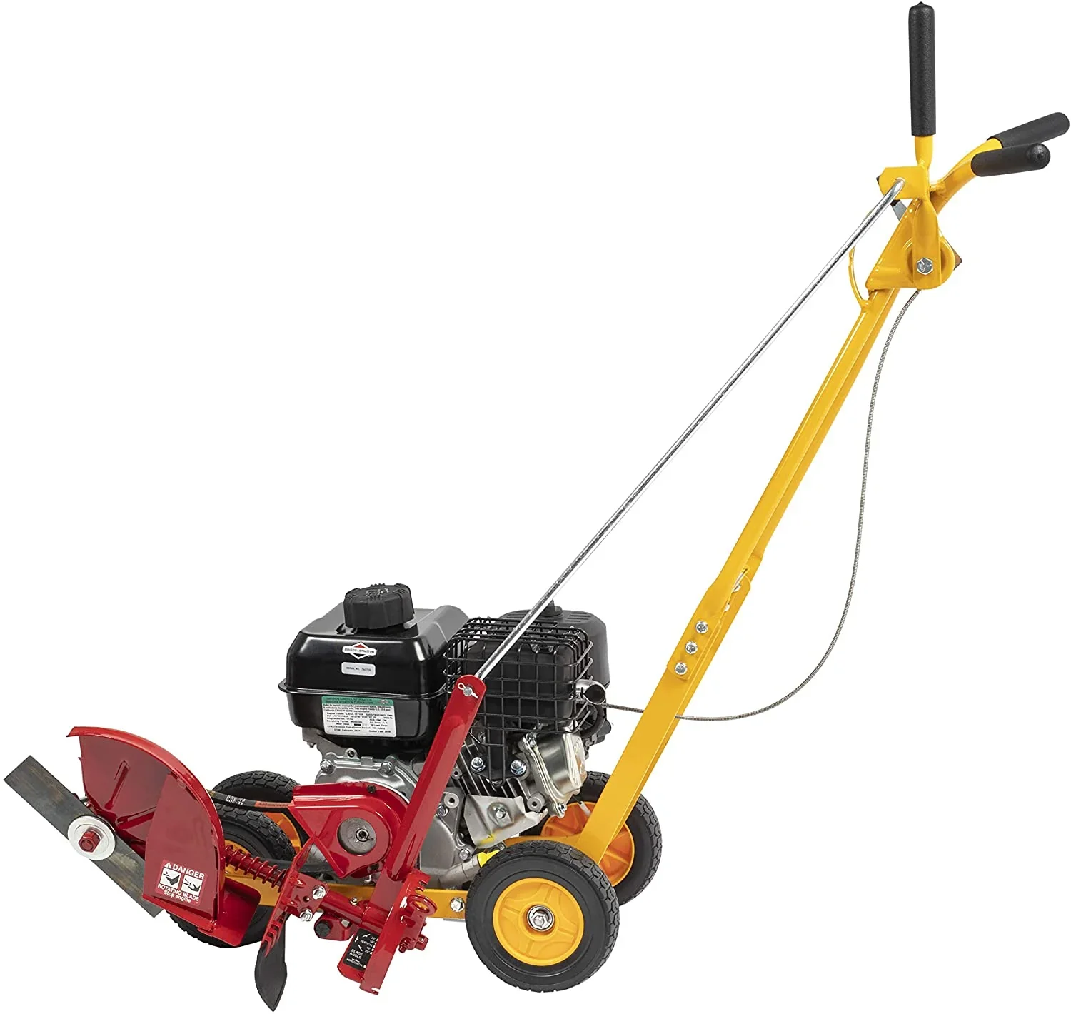 2025 101-5.5GT-7Gas Powered Lawn Edger, 5.50 Gross Torque/3.5 HP B&S Engine 7′′ Wheels - Image 2