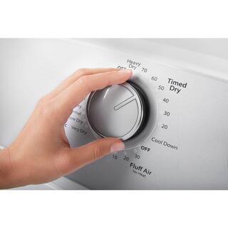 7.0 Cu. Ft. Electric Dryer - White - Image 6