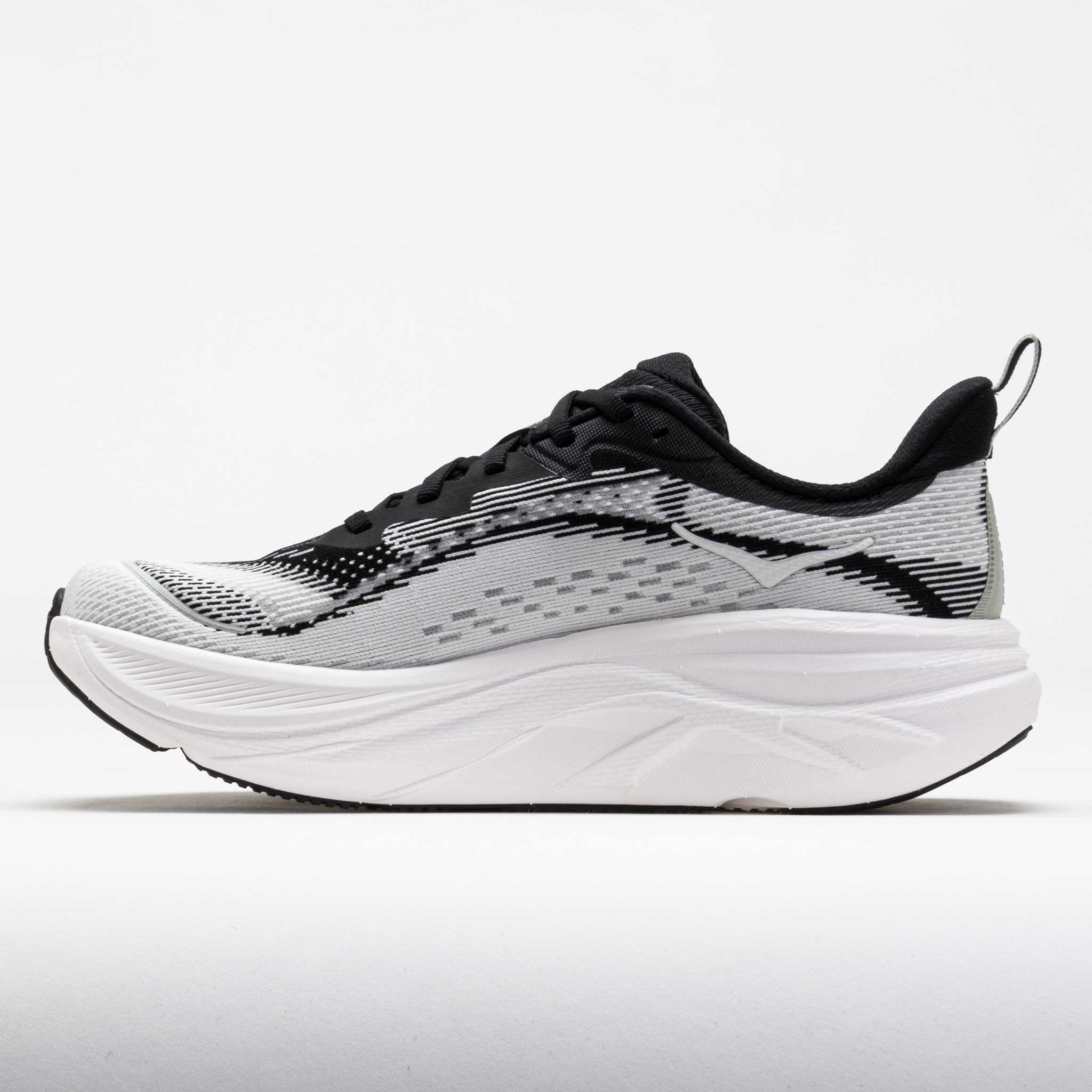 Women's Black/White Running Shoes - Skyflow - Image 2