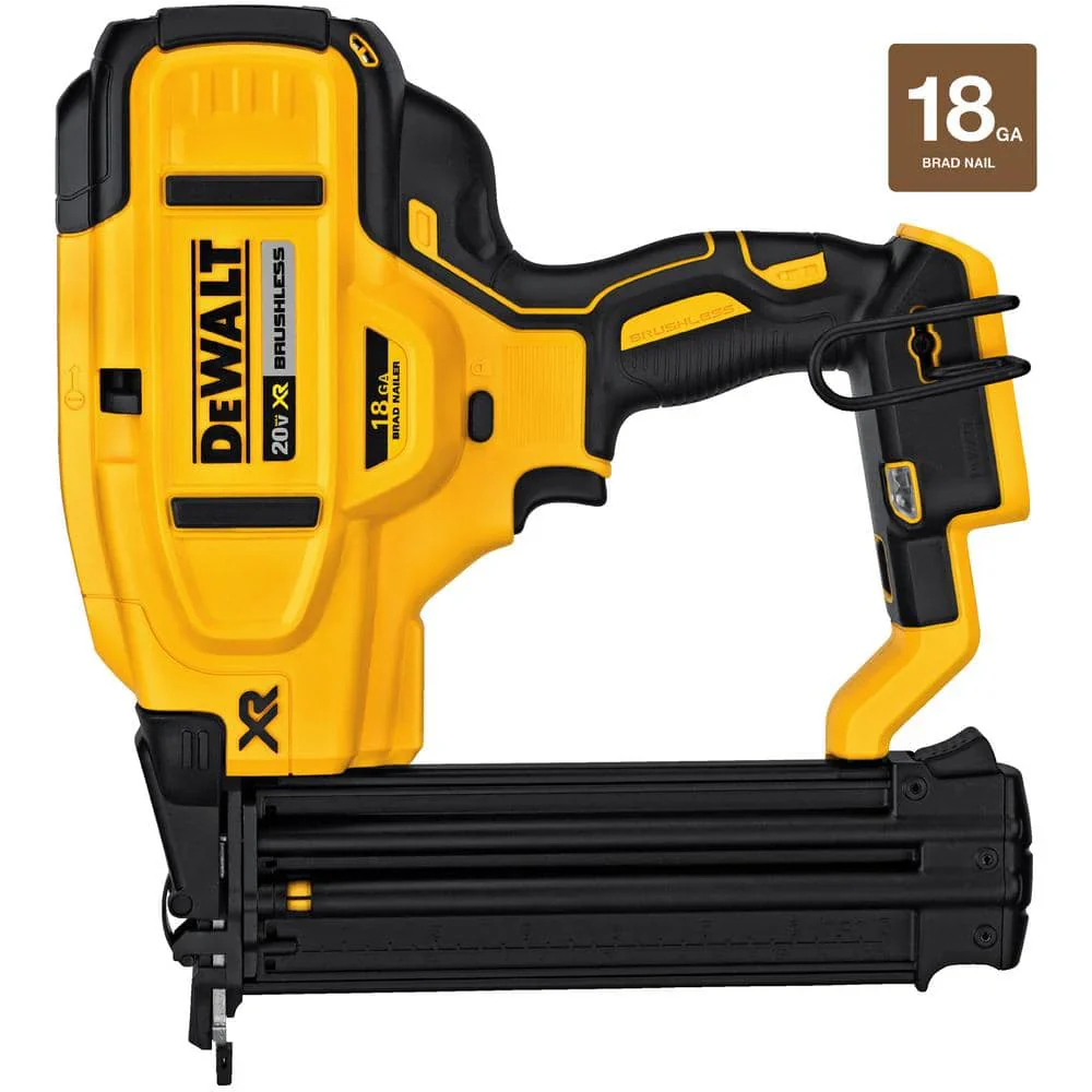 20V MAX XR Lithium-Ion CordlessGauge Brad Nailer (Tool Only) - Image 3