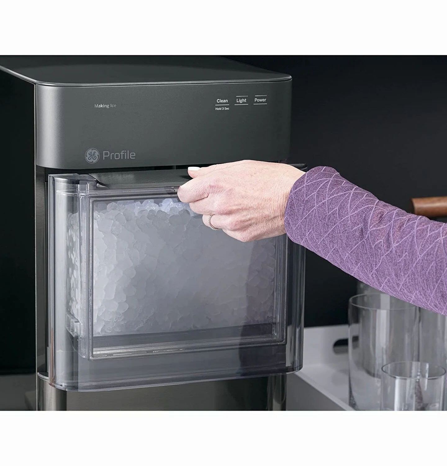 GE Profile Opal 2.0 Countertop Nugget Ice Maker With WiFi - XPIO23BCBT - Image 28
