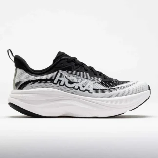 Women's Black/White Running Shoes - Skyflow
