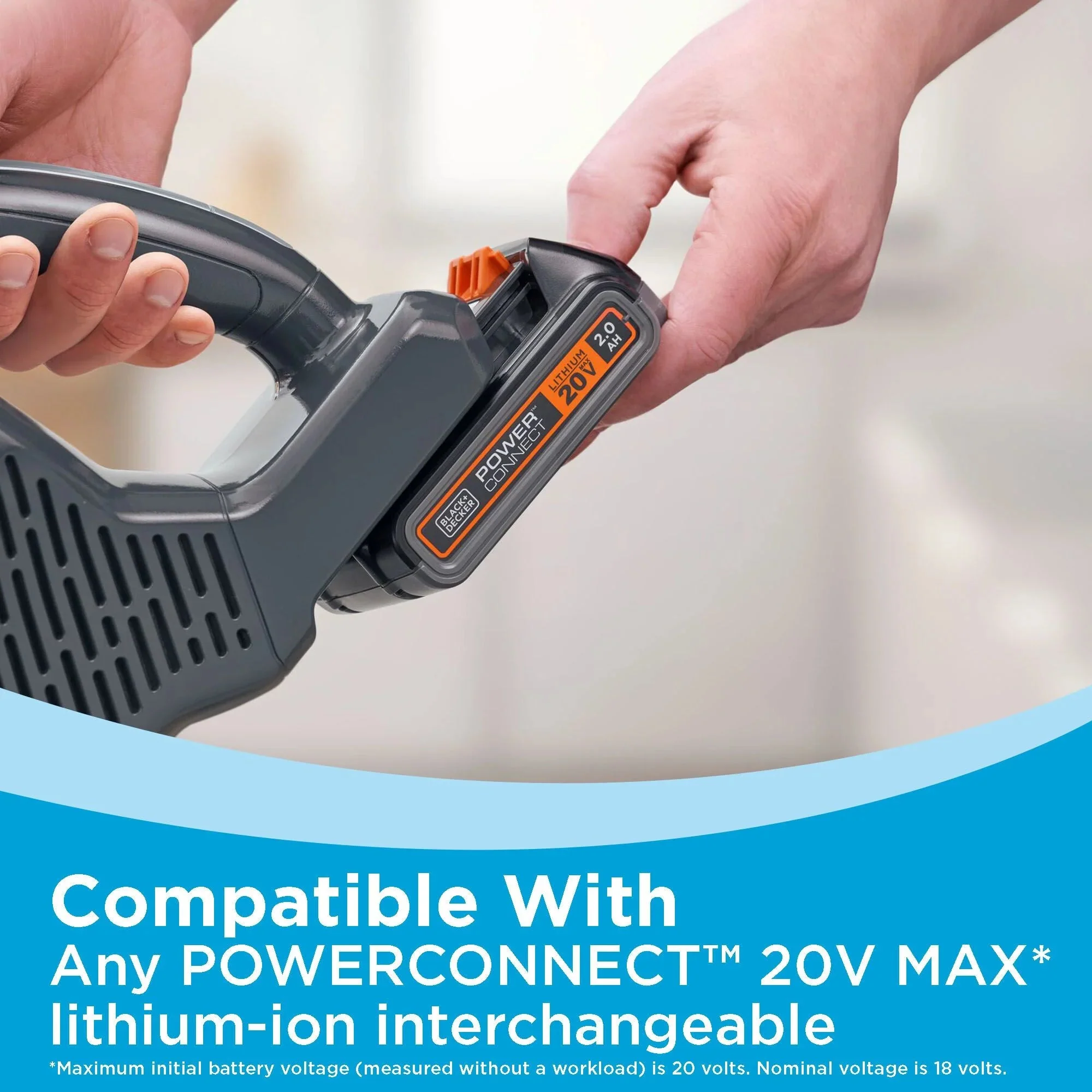 BLACK+DECKER POWERSERIES+ 20V MAX Cordless Stick Vacuum Kit, 44 Minute Run-Time - BHFEA18D1 - Image 15
