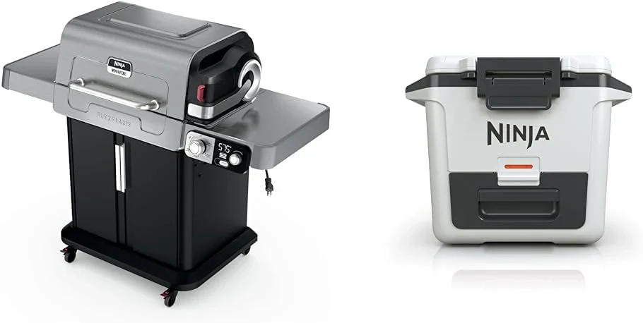 Ninja FlexFlame, Grill and Smoker, Electric and Propane Grill, Roaster, BBQ Grill, 5-in-1 Cooking System, 3 Burner, Digital Control, Outdoor Cooking, Griddle, Pizza Maker, Stainless Steel, PG301 - Image 10