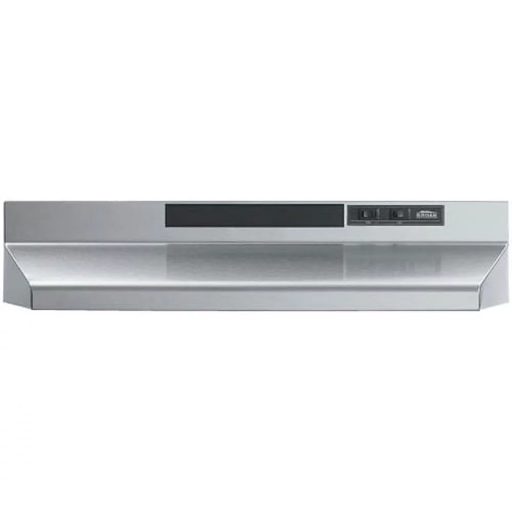 Broan 24 in Four Way Under Cabinet Range Hood - Stainless Steel - Image 2