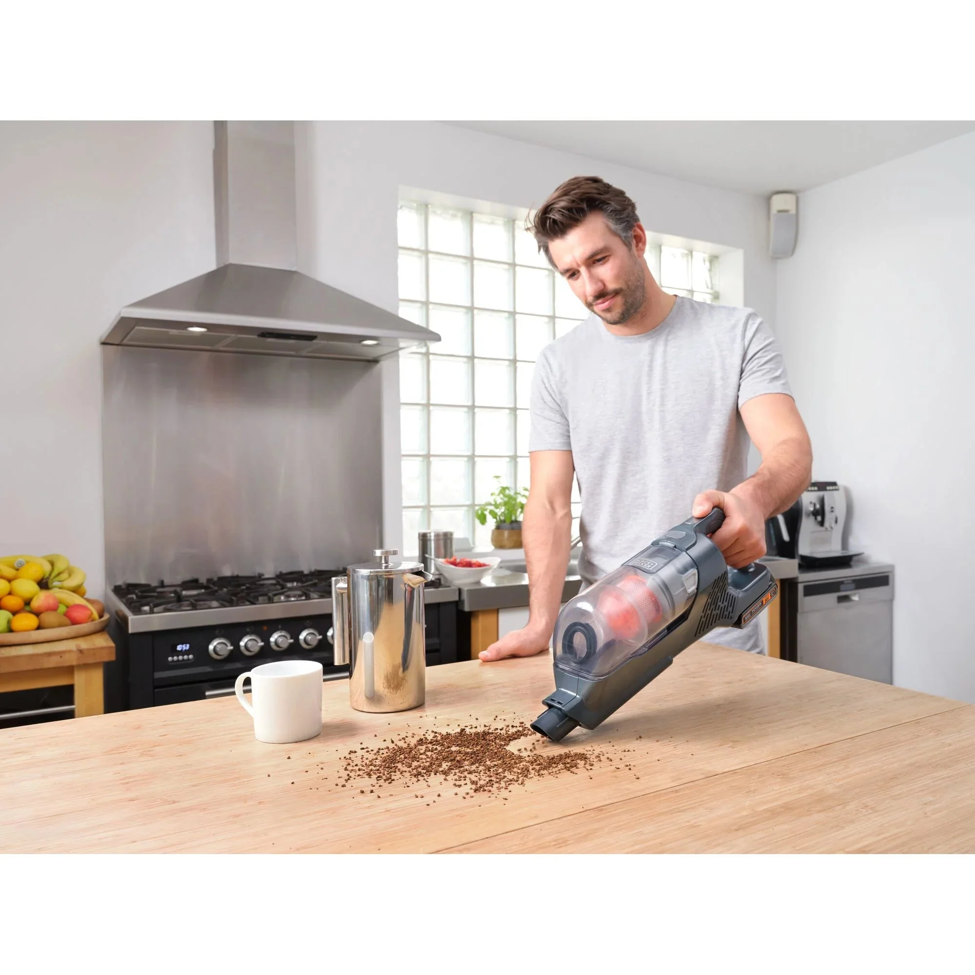 BLACK+DECKER POWERSERIES+ 20V MAX Cordless Stick Vacuum Kit, 44 Minute Run-Time - BHFEA18D1 - Image 2