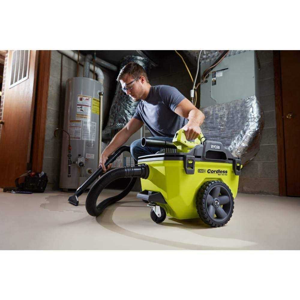 RYOBI ONE+ 18V Cordless 6 Gal. Wet/Dry Vacuum With Hose - Image 2