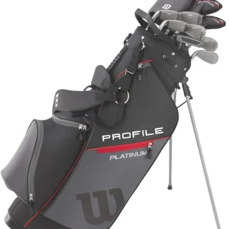 WILSON Profile Platinum Club Set, Right-Handed, Stand Bag
