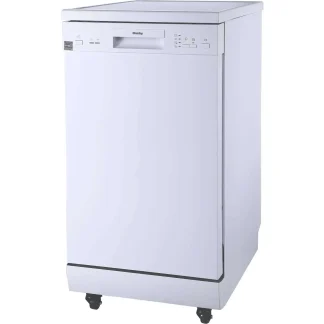 Danby 18 in Portable Dishwasher, 8 Place Settings - DDW1805EWP
