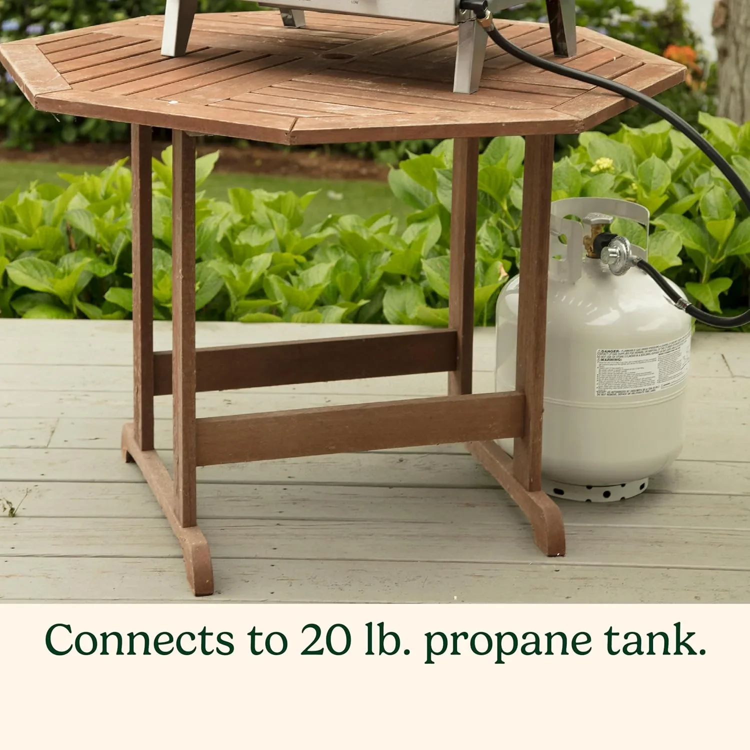 Cuisinart Chef's Style Tabletop Portable Propane Grill 20000 BTU 2-Burner Outdoor Gas Grill - Image 5
