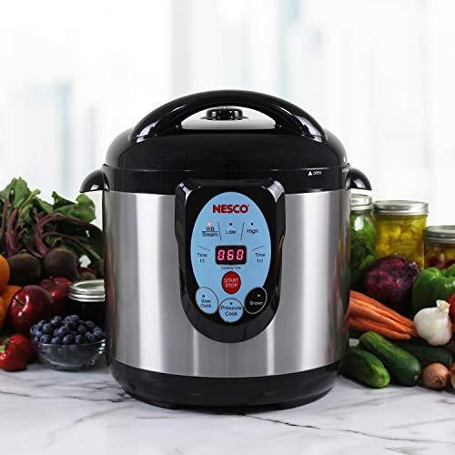 NESCO Smart Pressure Canner And Cooker, 9.5 Quart, Stainless Steel - NPC-9 - Image 3