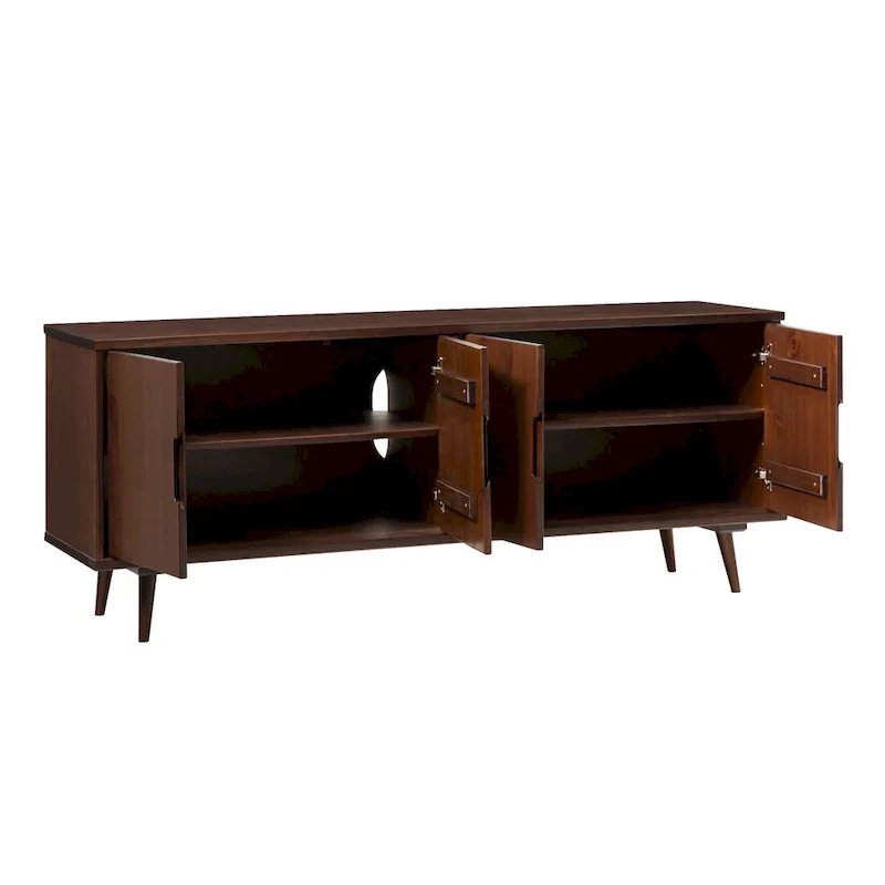Mid-Century Modern Solid Wood TV Console by Middlebrook - Image 18