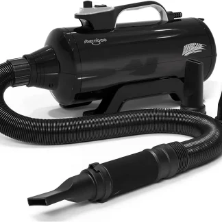 Shernbao Professional Dog Force Dryer, 6.0HP, Jet Black - DHD-2400T