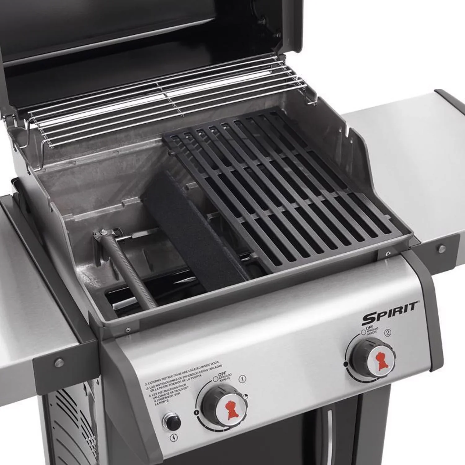 Weber Spirit E-210 Dual Burner Liquefied Propane Grill, Black - Image 3