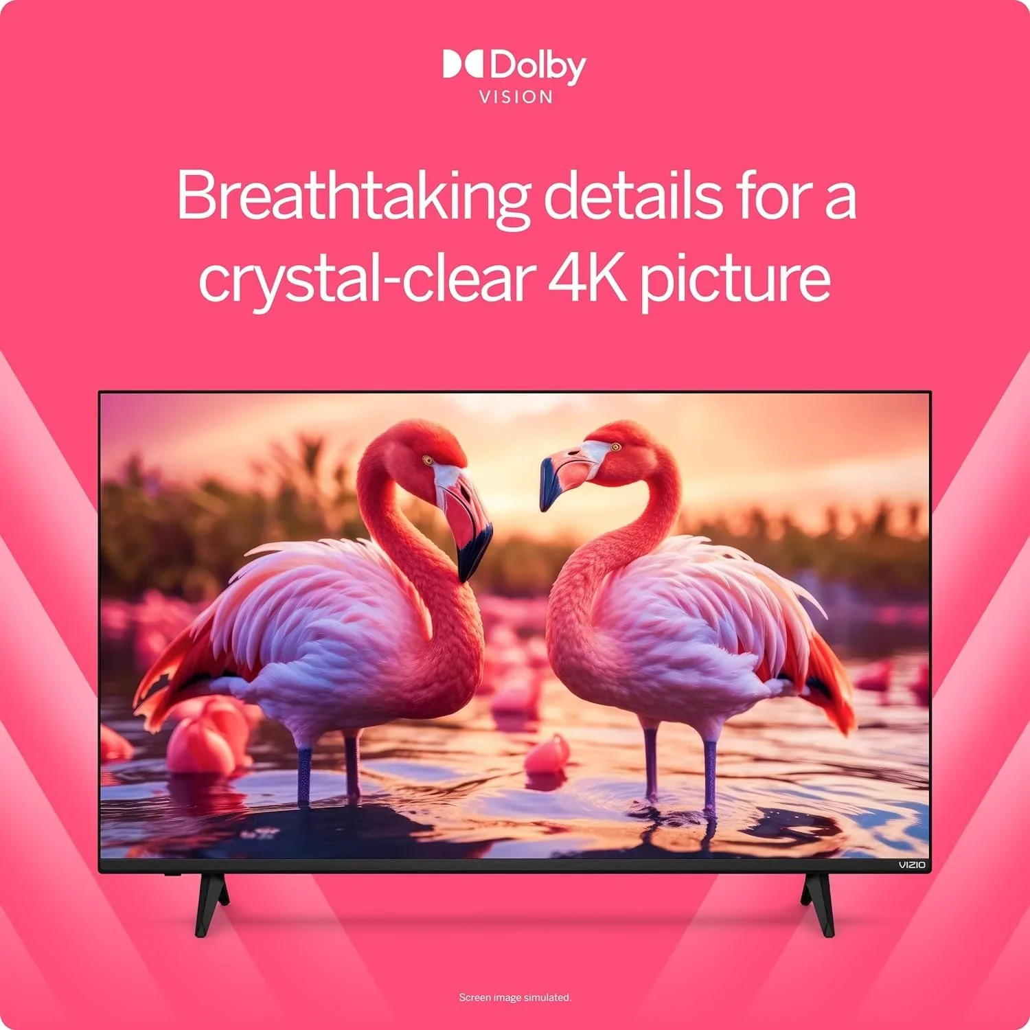 VIZIO 50 4K HDR Smart TV, Dolby Vision HDR/HDR10+, WiFi 6 C (Refurbished) - Image 4