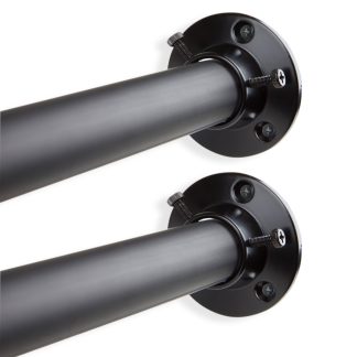 Rod Desyne 1 in. Adjustable Room Divider Rod and Socket Set