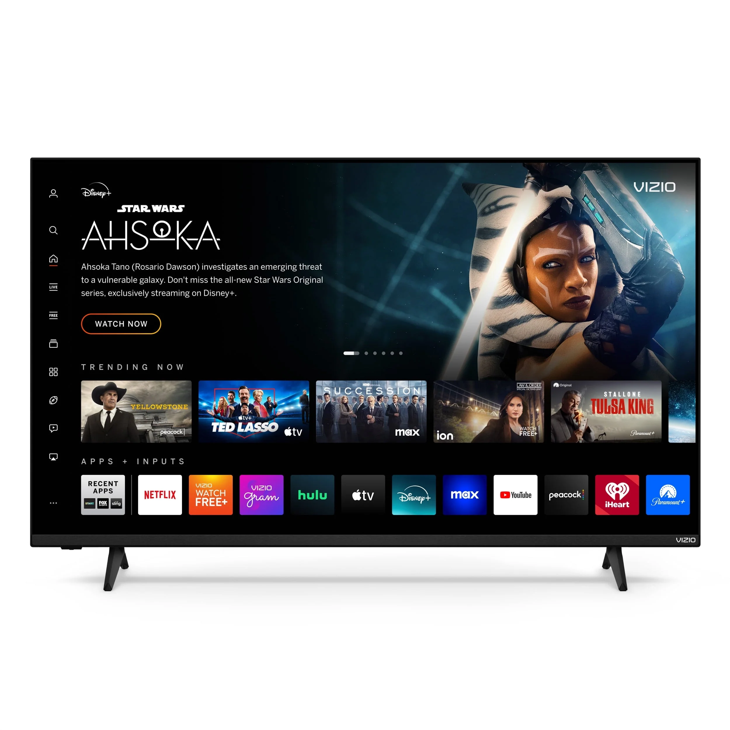 VIZIO 50′′ 4K LED HDR Smart TV with Dolby Vision, WiFi 6 & Built-in Apps – Model V4K50S-0809 - Image 2