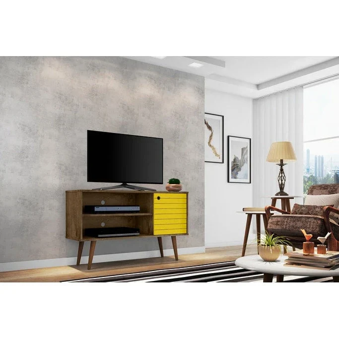 Mid-Century Modern Liberty Dual-Shelf TV Console - Image 32