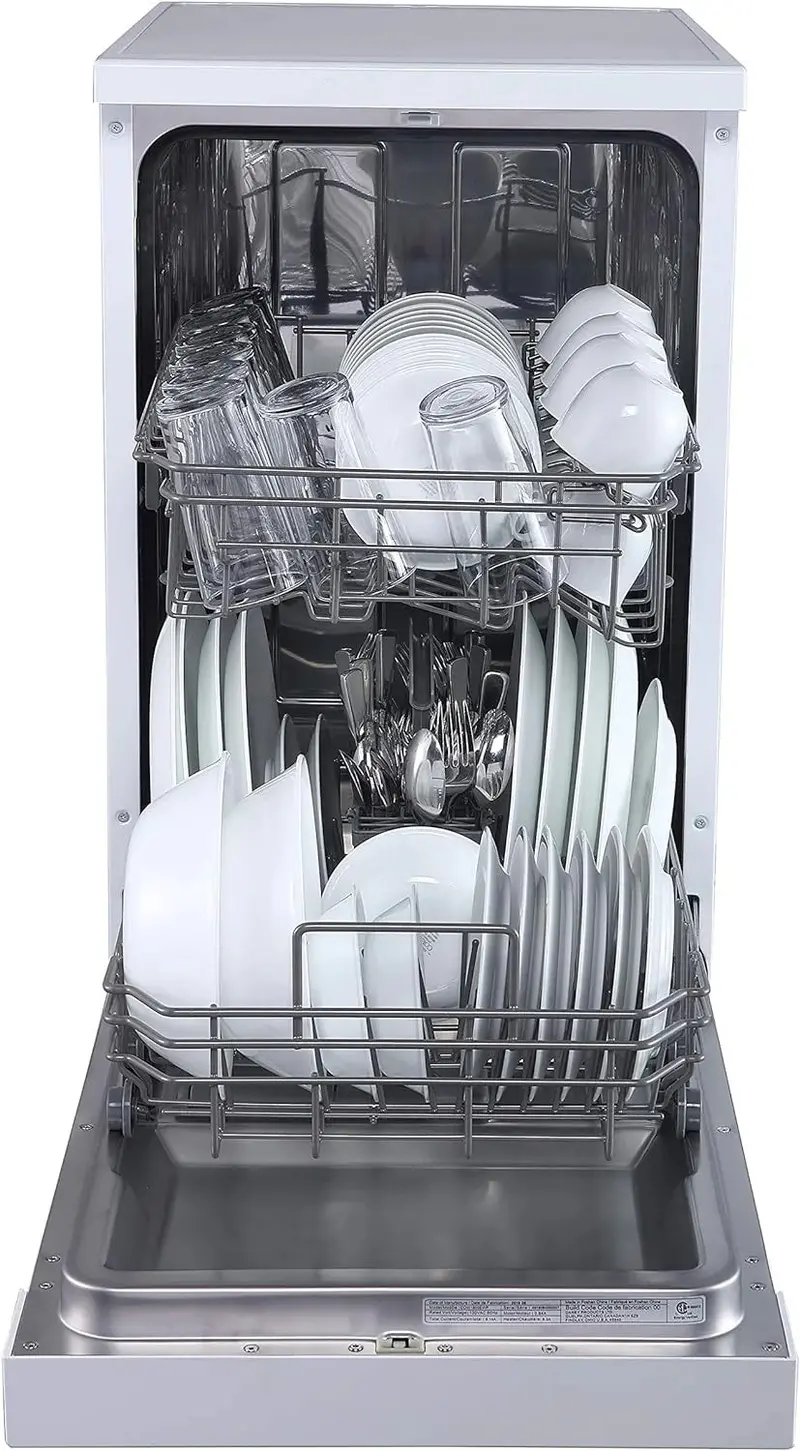 RCA Portable Dishwasher 18-Inch, 8 Place Settings, White - RDW1809-WHITE - Image 4