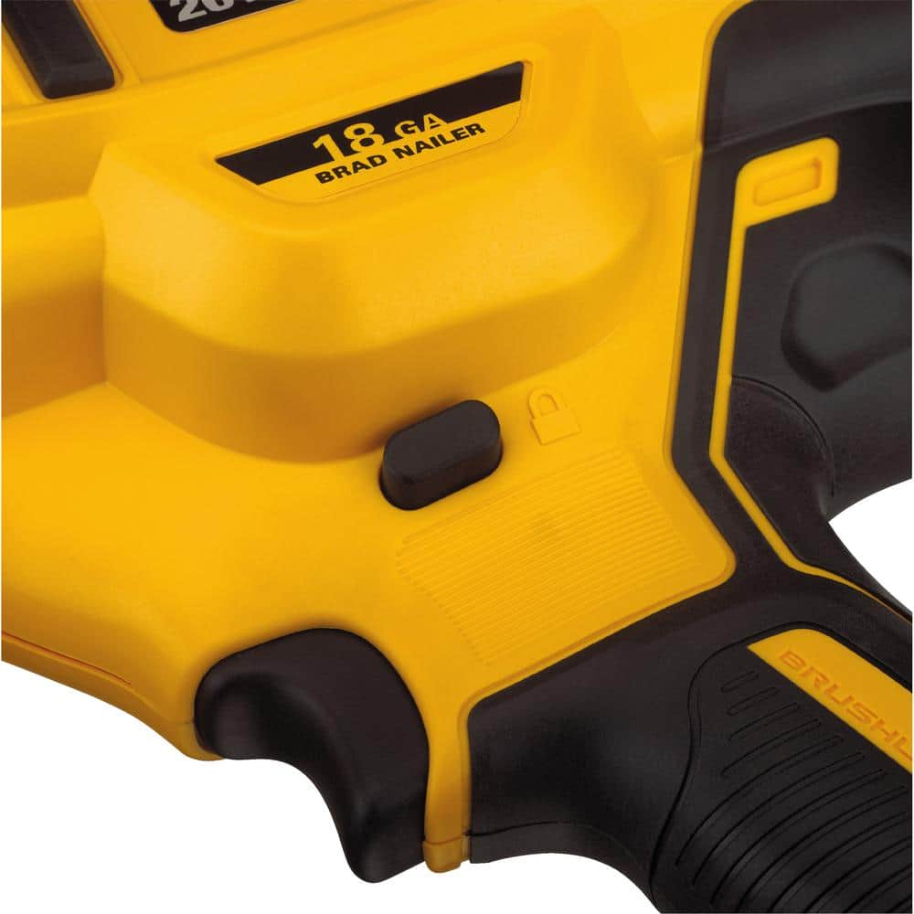 20V MAX XR Lithium-Ion CordlessGauge Brad Nailer (Tool Only) - Image 5