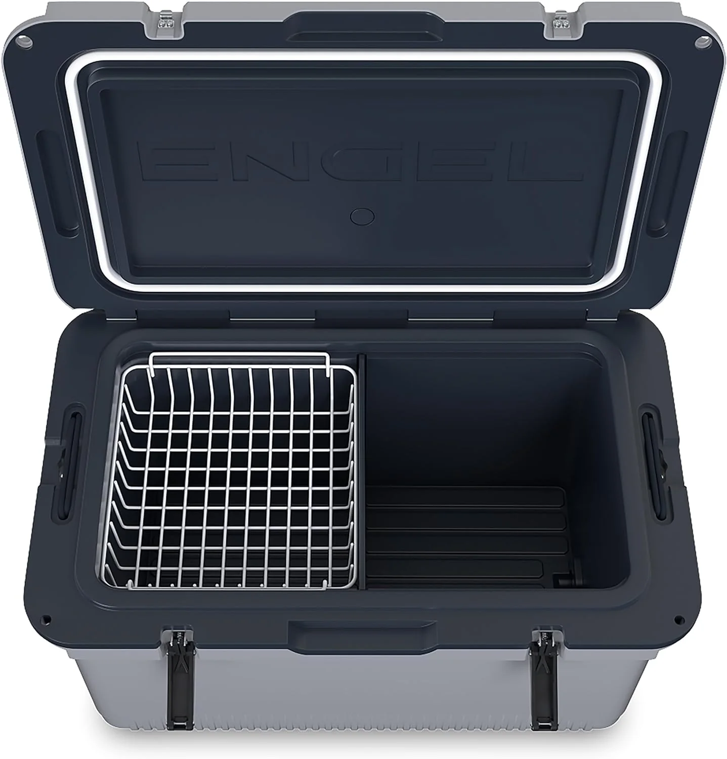 60 QT Ultra-Light Injection Molded Cooler - Ice Chest Keeps Ice up to 7 Days - Large Cooler Includes Wire Basket, Divider and Built-in Bottle Opener - Image 20