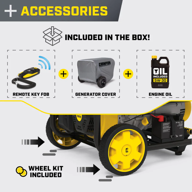 9000W Wireless Start Generator with CO Shield? - Image 8