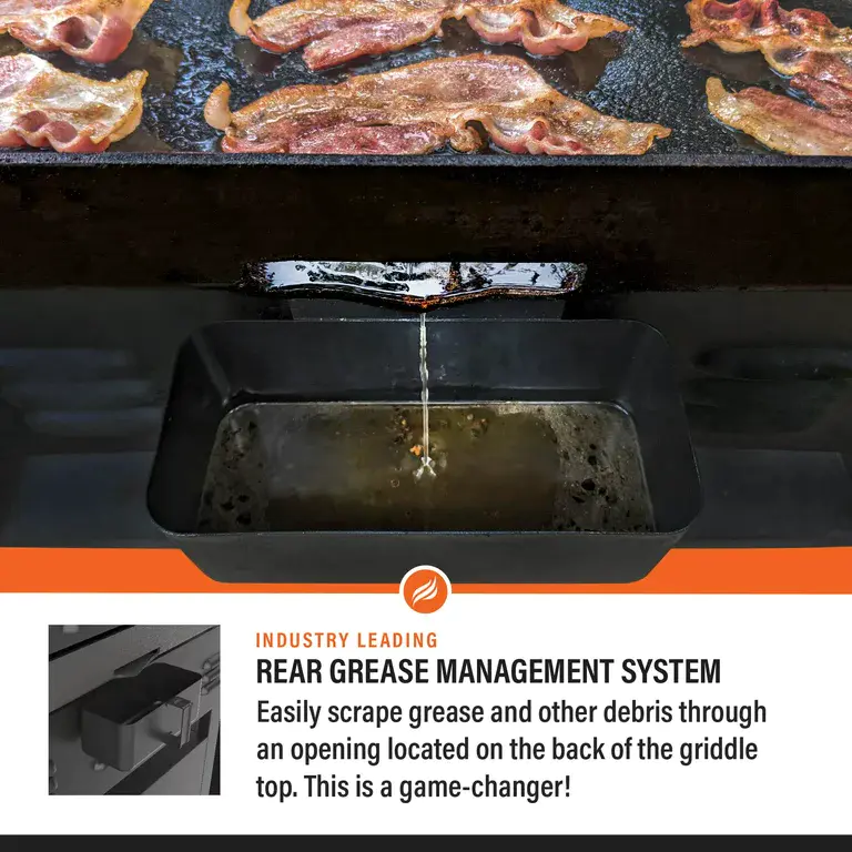 Blackstone ProSeries 5 Burner 28" Propane Griddle with Range Top - Image 11