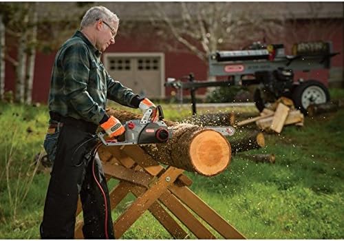 Oregon CS1500 18-inch 15 Amp Self-Sharpening Corded Electric Chainsaw, with Integrated Self-Sharpening System (PowerSharp), 2-Year Warranty, 120V, Grey, Black - Image 3