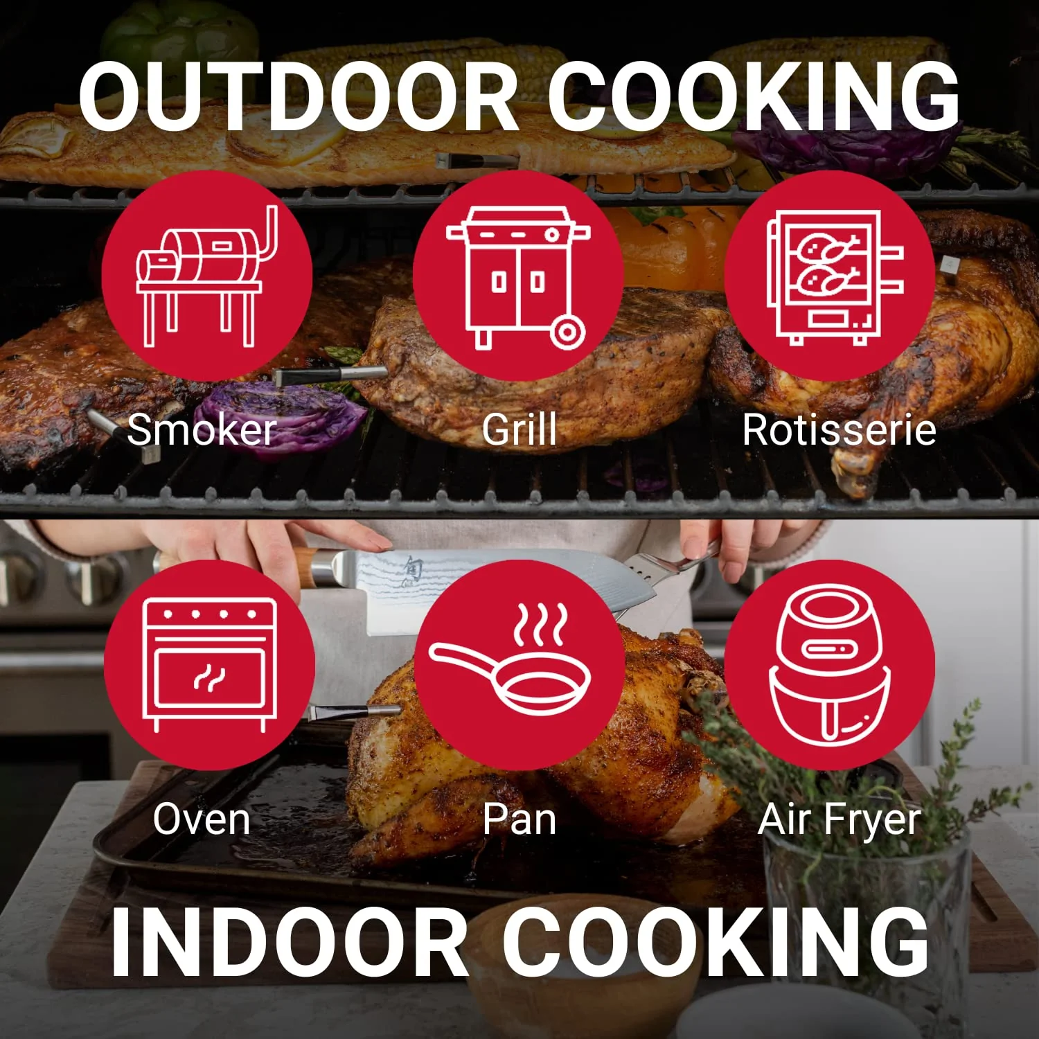 MEATER Plus | Smart Meat Thermometer with Bluetooth | 165ft Wireless Range | for The Oven, Grill, Kitchen, BBQ, Smoker, Rotisserie - Image 3