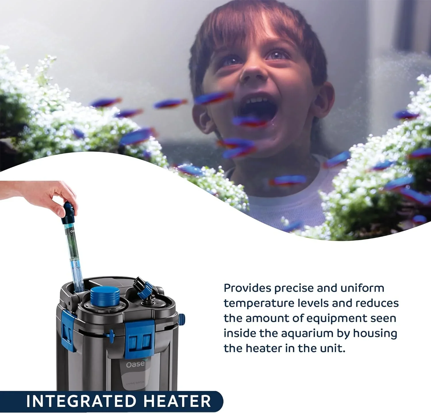 OASE BioMaster Thermo 250 Aquarium Filter, Black - Image 10
