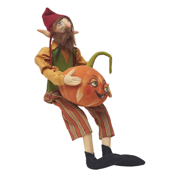 Ezekiel Joe Spencer Gathered Traditions Halloween Art Doll Figure