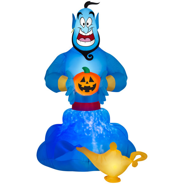 Projection Airblown Kaleidoscope Aladdin Genie LG Scene Disney