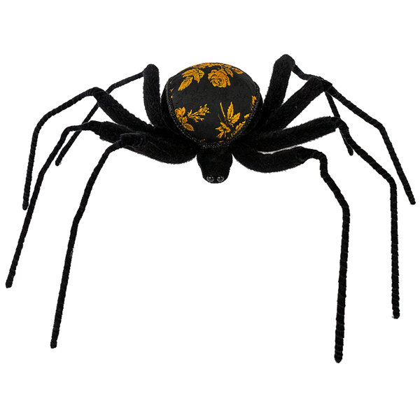 Fall Leaf Print Spider-35 Inches Set Of 2