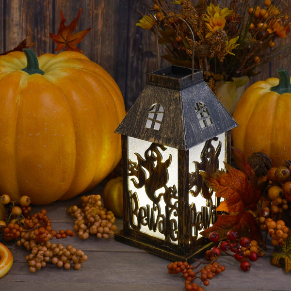 Halloween Lantern with Battery Operated LED Lights
