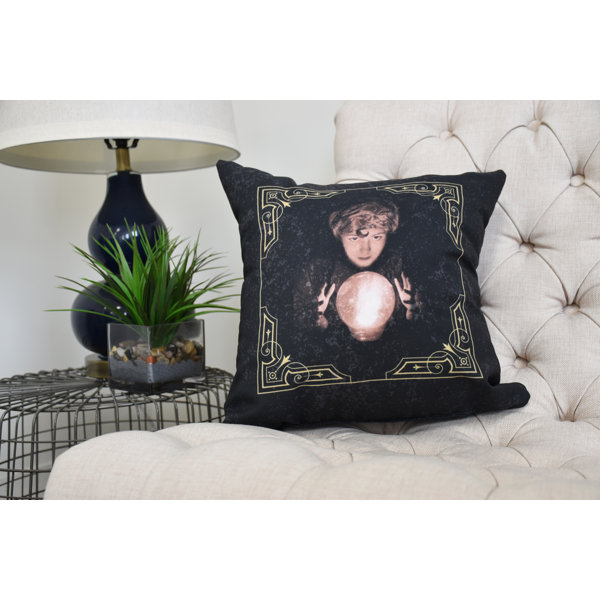 Witches Brew Reversible Throw Pillow