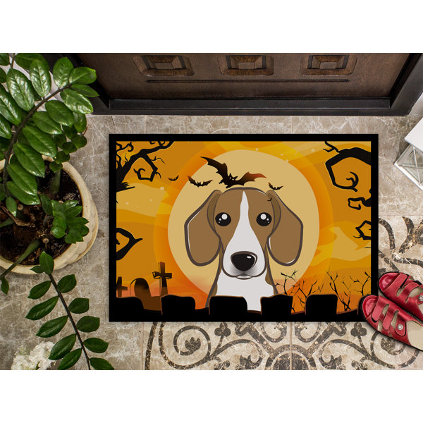 Azul Non-Slip Halloween Doormat