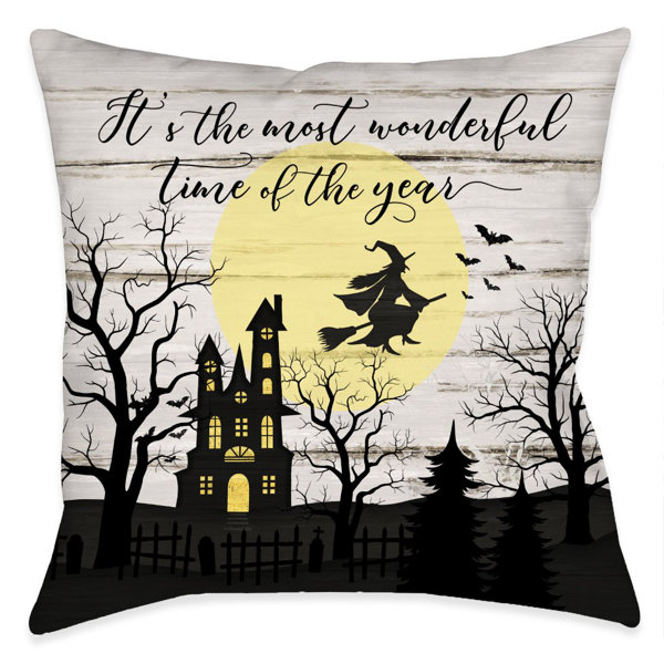 Night Hauntings Throw Pillow