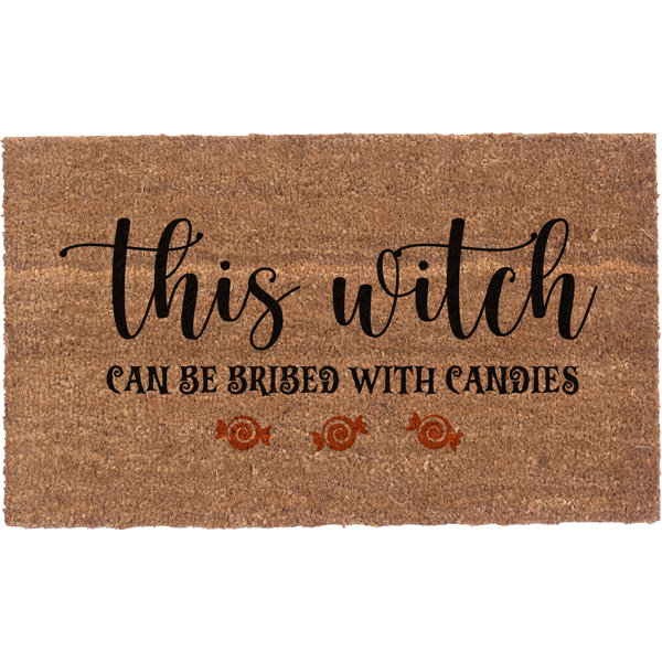 Dimphy Non-Slip Halloween Doormat