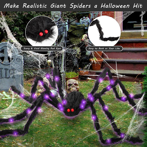 Halloween Spiders Outdoor Decoration Figure